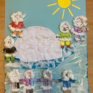 "Eskimosi” - praca grupowa