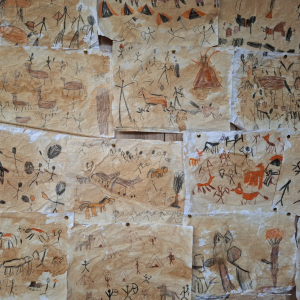 "Prehistoryczne malunki naskalne"