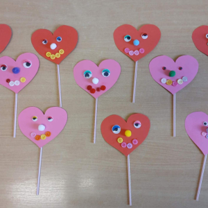 "Walentynkowe serduszka"