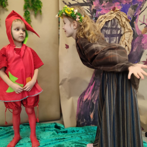 Zabawy teatralno-literackie "Żabek"