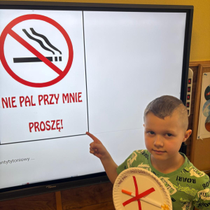 Realizacja Programu "Czyste powietrze wokół nas" w grupie "Jeżyki".