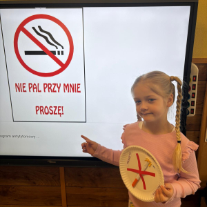 Realizacja Programu "Czyste powietrze wokół nas" w grupie "Jeżyki".