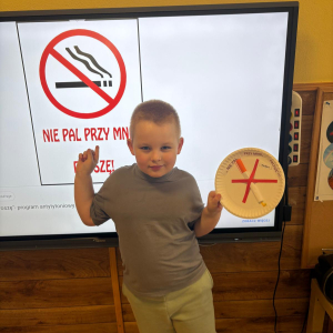 Realizacja Programu "Czyste powietrze wokół nas" w grupie "Jeżyki".