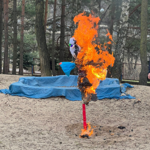 Spalenie Marzanny i pozegnanie zimy.