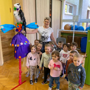 Grupa "Serduszka" z Marzanną.