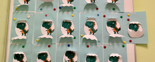 Galeria prac plastycznych - marzec 2026r.