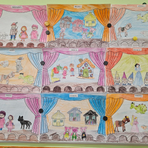 "Bajkowe scenki teatralne"