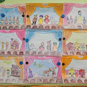 "Bajkowe scenki teatralne"