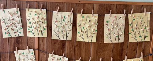 Galeria prac plastycznych - marzec 2026r.