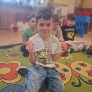 Dzień Kolorowej Skarpetki w grupie "Jeżyki". 