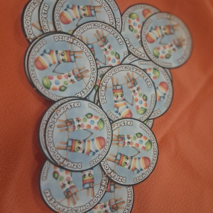 Dzień Kolorowej Skarpetki w grupie "Jeżyki". 