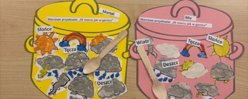 Galeria prac plastycznych - marzec 2026r.