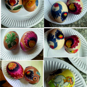 "Pisanki decoupage"