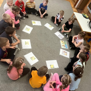 Eko - edukacja z okazji DNIA ZIEMI w grupie "ŻABEK".