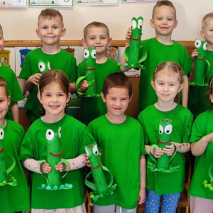 Eko - edukacja z okazji DNIA ZIEMI w grupie "ŻABEK".