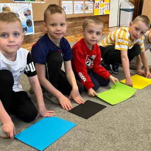 Eko - edukacja z okazji DNIA ZIEMI w grupie "ŻABEK"