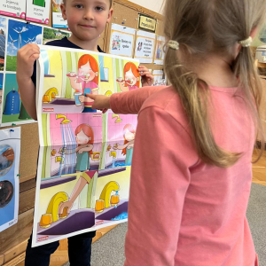 Eko - edukacja z okazji DNIA ZIEMI w grupie "ŻABEK".