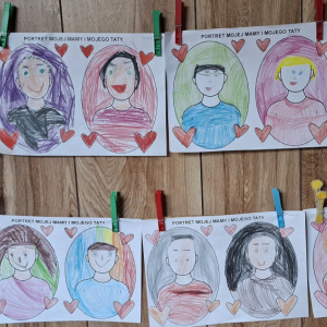 "Portret mamy i taty"