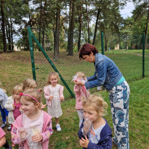 Sprzątanie okolic przedszkola