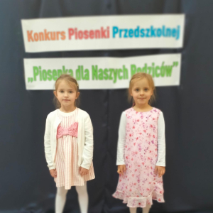Konkurs piosenki przedszkolnej "Piosenki dla naszych rodziców"