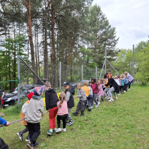 Dzień Dziecka w przedszkolu z udziałem strażaków OSP Bukowno