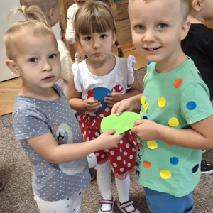 Dzień Kropki w grupie I "Poziomki"