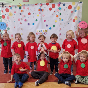 Dzień Kropki w grupie II "Serduszka"