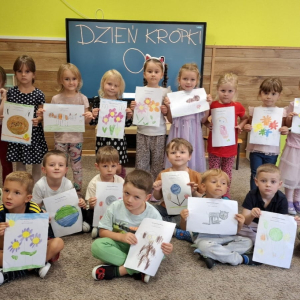Dzień Kropki w grupie IV "Dinusie"