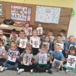 Dzień Kropki w grupie VIII "Misie"