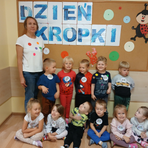 Dzień Kropki w grupie IX "Wiewiórki"