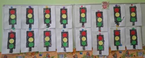 Galeria prac plastycznych - październik 2025r.