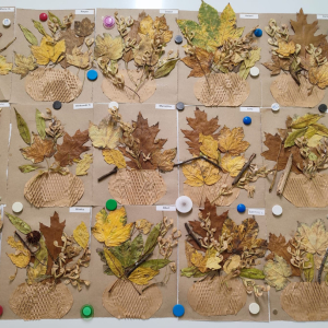 Praca plastyczna "Jesienny bukiet"
