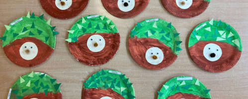 Galeria prac plastycznych - październik 2025r.