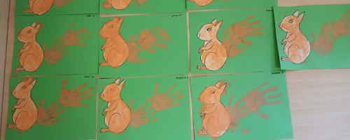 Galeria prac plastycznych - październik 2025r.