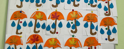 Galeria prac plastycznych - październik 2025r.