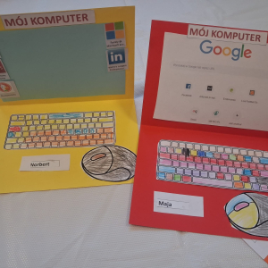 Praca plastyczna "Mój komputer"