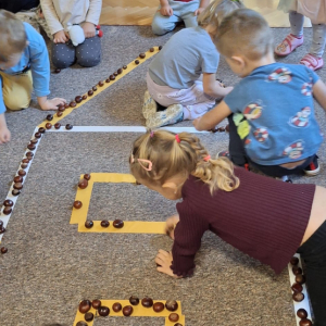 „Kasztanowe szaleństwa” w grupie „Poziomki”