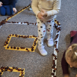 „Kasztanowe szaleństwa” w grupie „Poziomki”