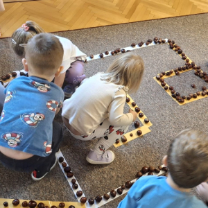 „Kasztanowe szaleństwa” w grupie „Poziomki”