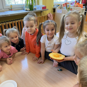 Dzień Dyni w grupie ”Kropeczek” 