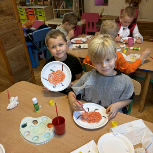 Święto Dyni i Halloween w Grupie „ Jeżyki” i „ Misie” 