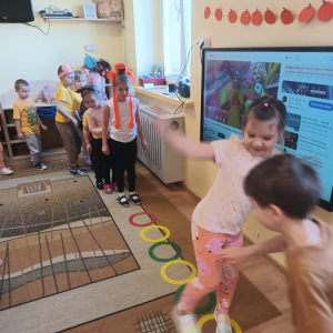 Dzień Dyni w grupie "Wiewiórek" i "Biedronek".