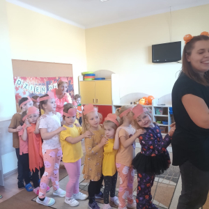 Dzień Dyni w grupie "Wiewiórek" i "Biedronek".