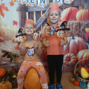 Dzień Dyni w grupie "Wiewiórek" i "Biedronek".