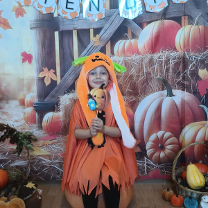 Dzień Dyni w grupie "Wiewiórek" i "Biedronek".