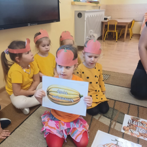 Dzień Dyni w grupie "Wiewiórek" i "Biedronek".