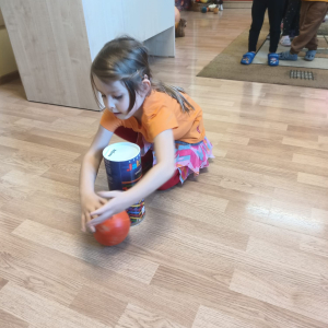 Dzień Dyni w grupie "Wiewiórek" i "Biedronek".