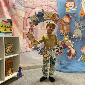 Dzień Postaci z Bajek w grupie "Kropeczek".