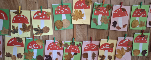 Galeria prac plastycznych - listopad 2025r. 