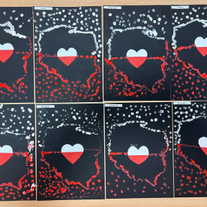 "Serce - kontur Polski"